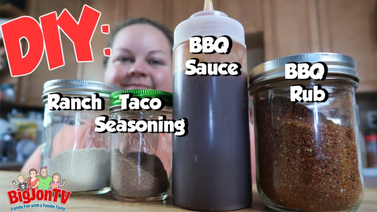 DIY Seasonings | Ranch Mix | BBQ Sauce & Rub | Taco Seasoning || What's Cookin' Wednesday