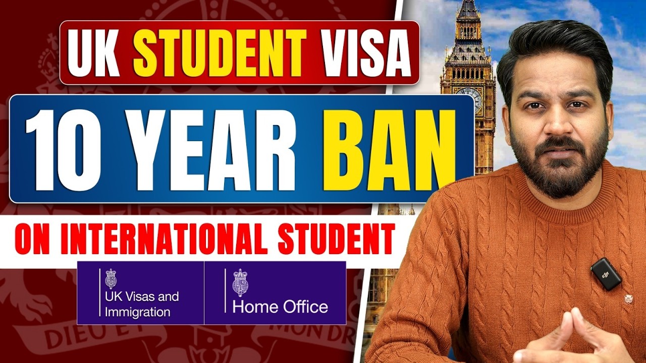 UK Student Visa Update 2026 ⚠️| 10 Year Ban for International Students