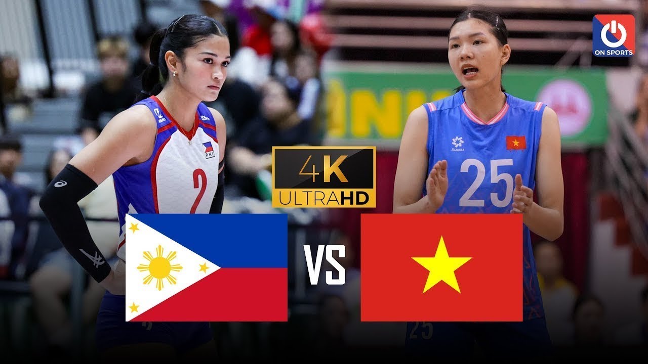 Full 4K | PHILIPPINES vs VIỆT NAM | Bích Thủy - Thanh Thúy thăng hoa bón hành cho đối thủ