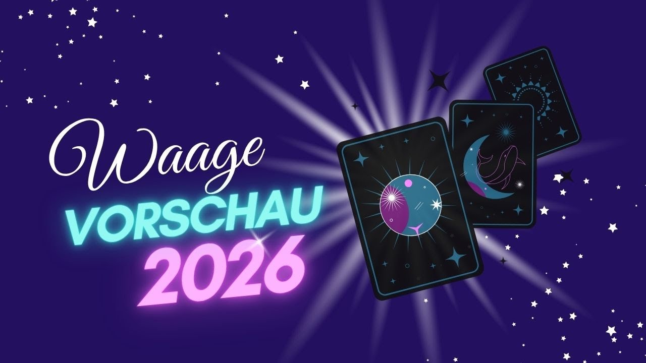 WAAGE 2026 ♎️ EIN LANGES LEID FINDET EIN GUTES ENDE #vorschau #waage #2026