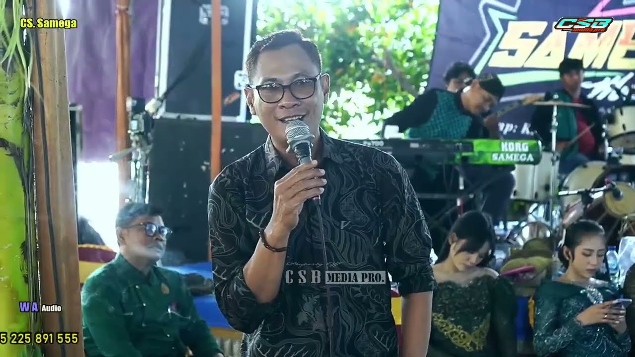 Bapak ini tampil percaya bernyanyi // Samega musik // WA Audio 