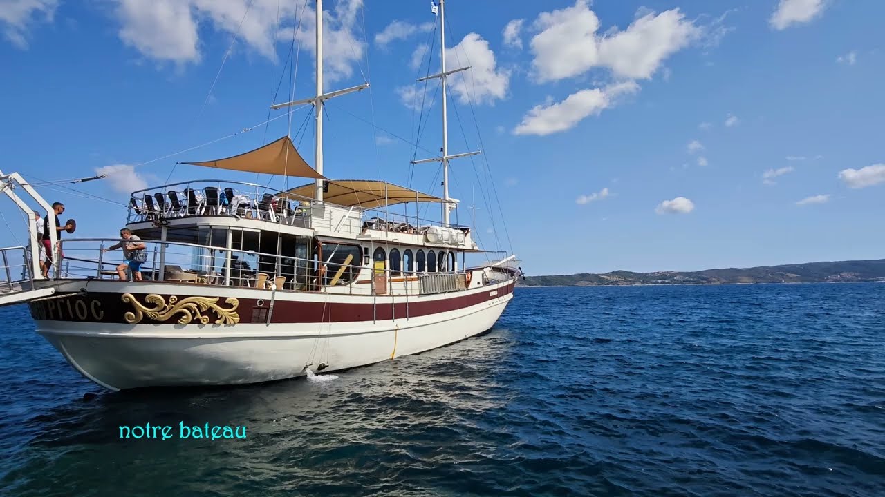 (2)GRECE Chalcidique : un jour de croisière - les plages à Kassandra |EnvieDeVoy@ges