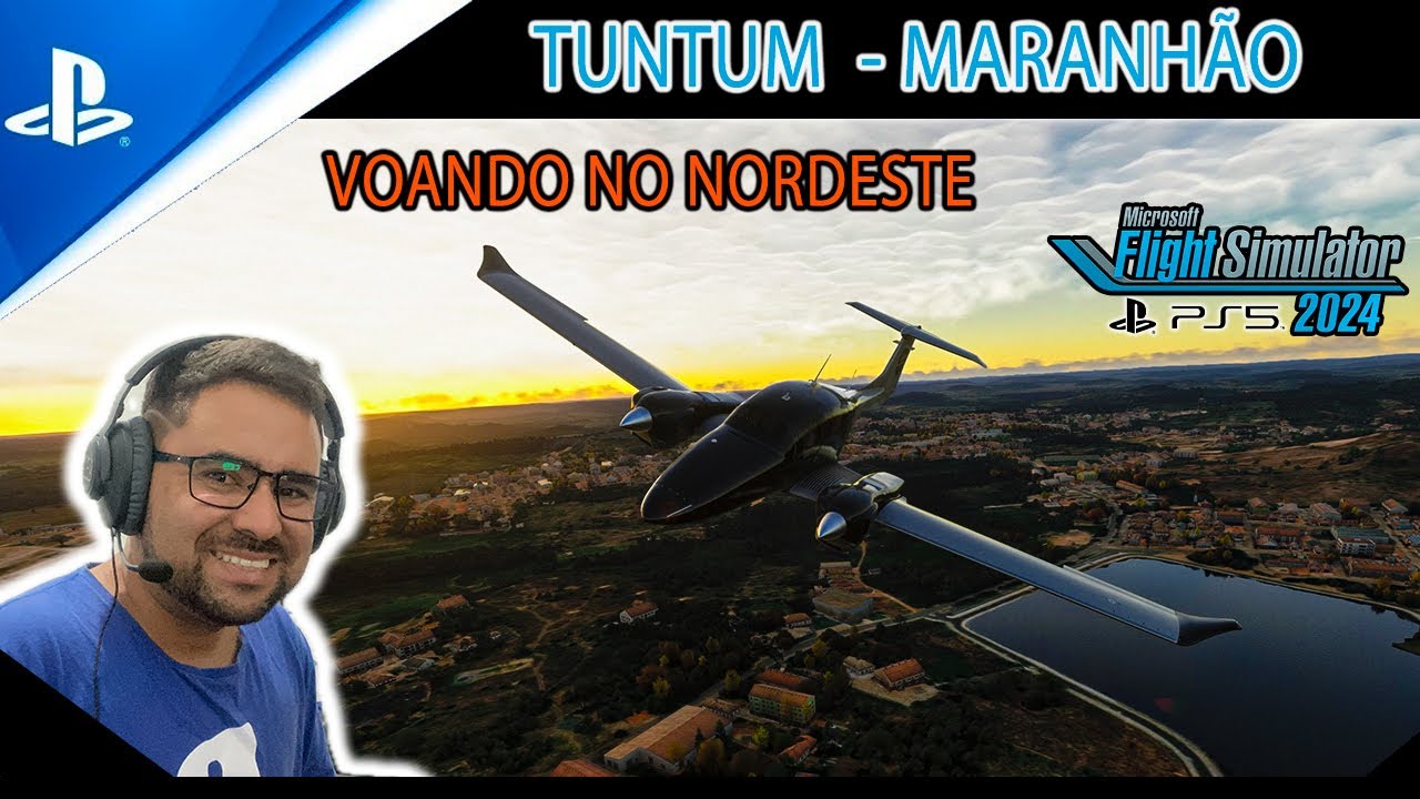 Tuntum no Maranhão | MSFS 2024 | PS5 Slim
