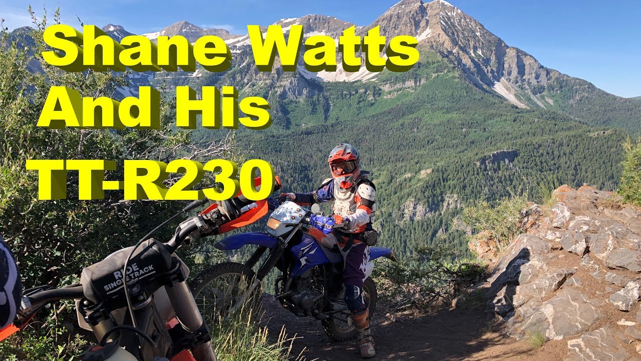 Riding Shane Watts' Yamaha TT-R230 and my 2020 KTM 300 XC TPI