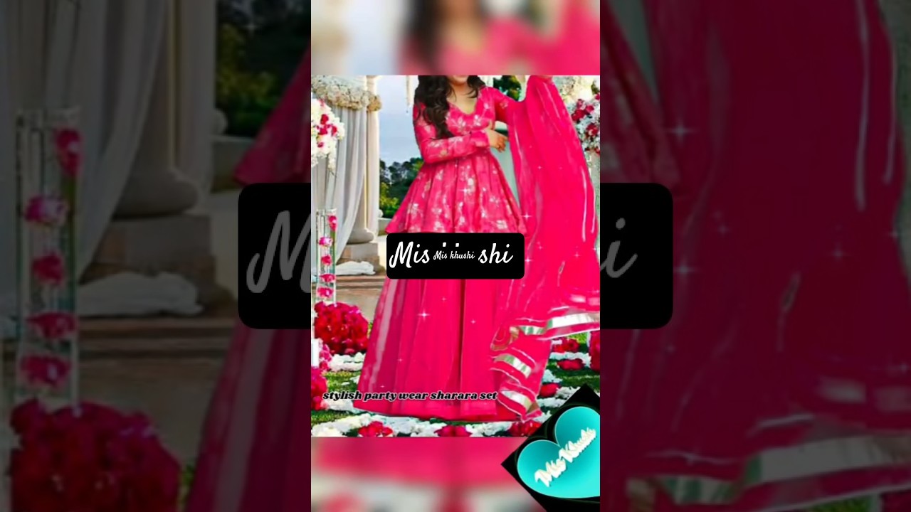 💯💯💯 online shopping ladies stylish sharara set new model designer dress #shut#viralshort