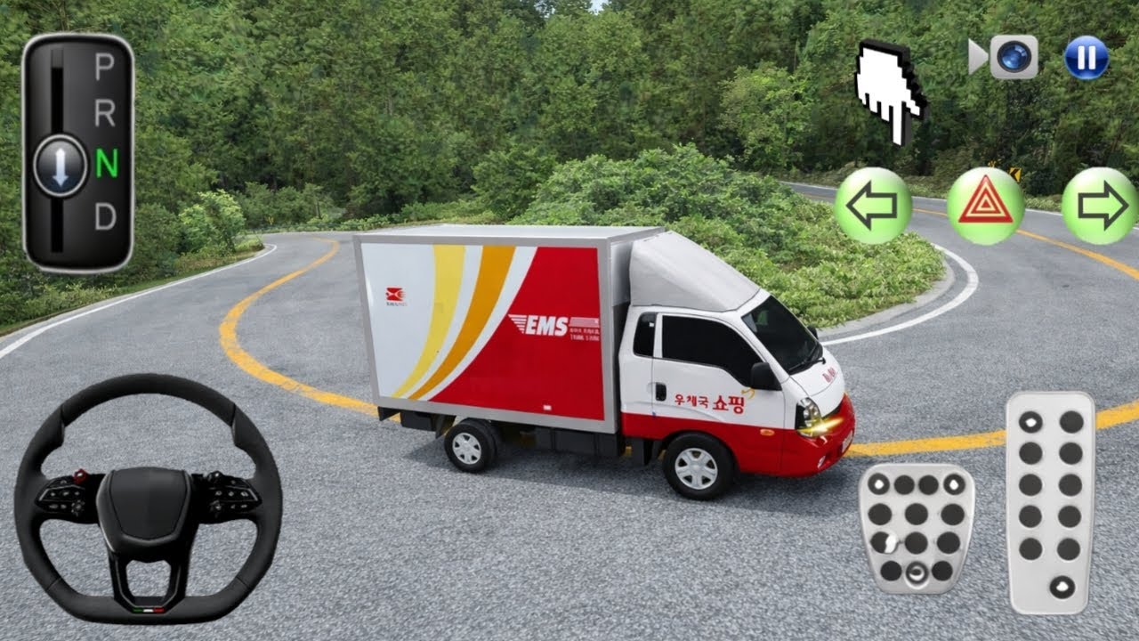 New Kia Bongo Truck Is Ready For Parking - 3D Driving Class - Android Game play #viralvideo 