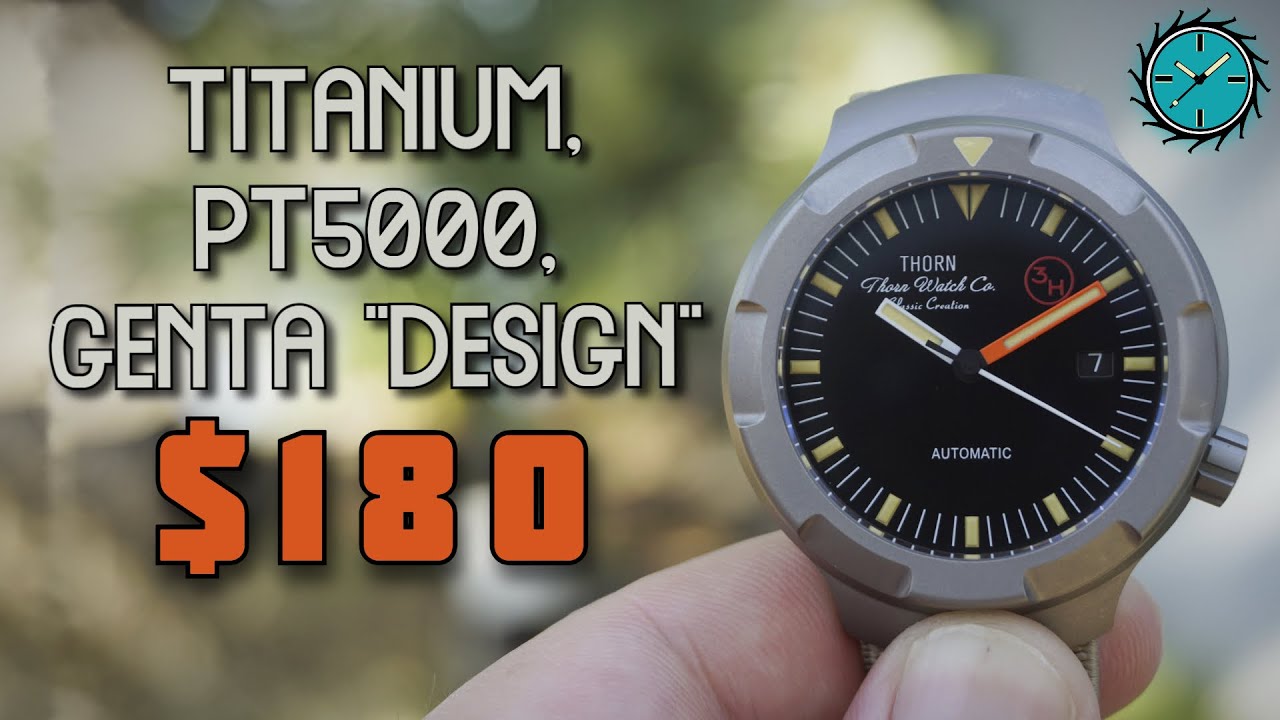 Thorn T011 титан Porsche Design Homage