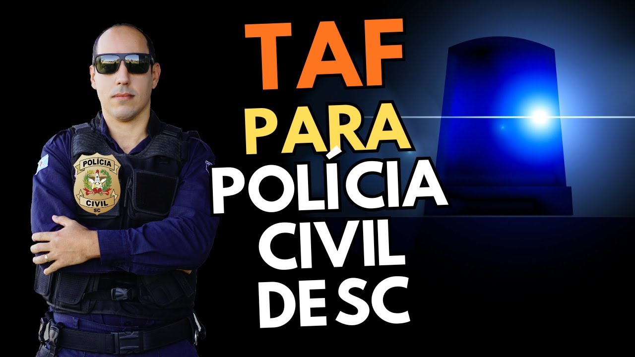 COMO TREINAR PARA TAF DA PC -SC/2026