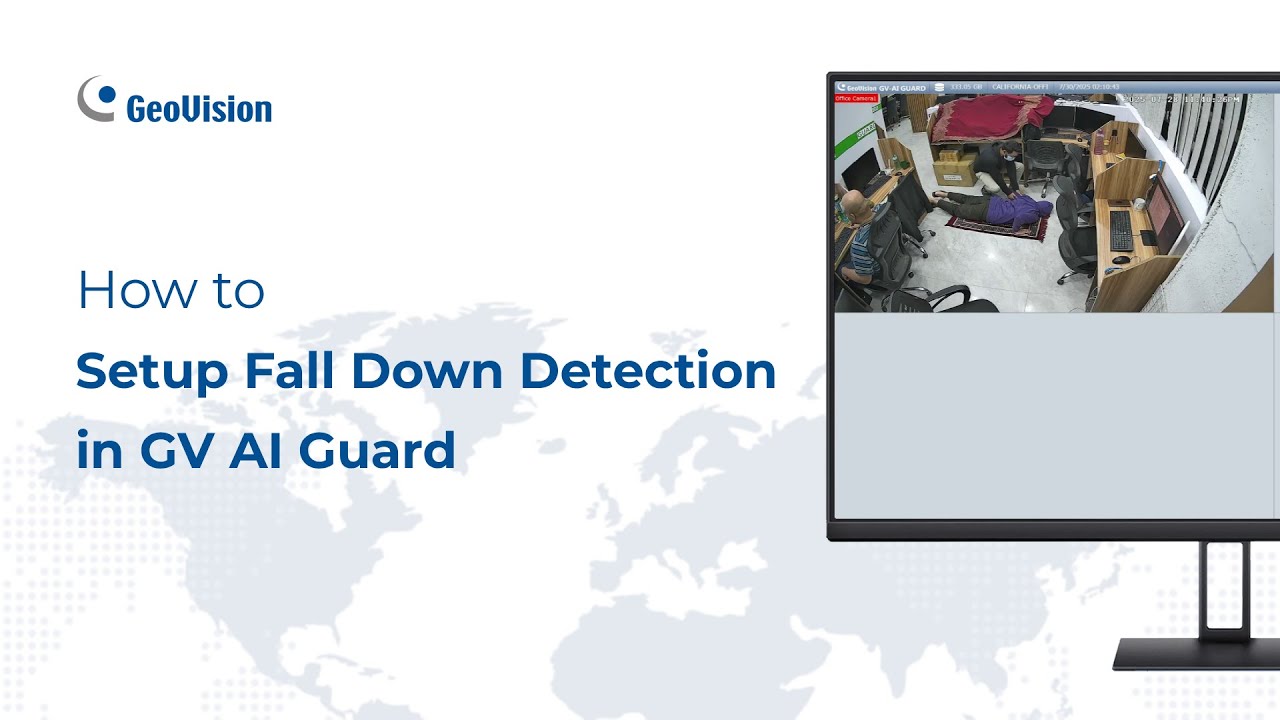How to Setup Fall Down Detection in GV AI Guard | GeoVision Technical Support