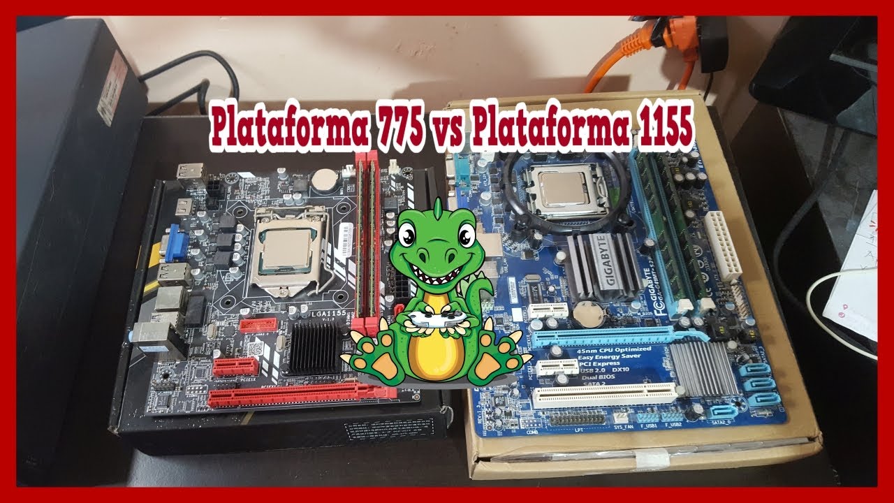 Plataforma 775 vs Plataforma 1155