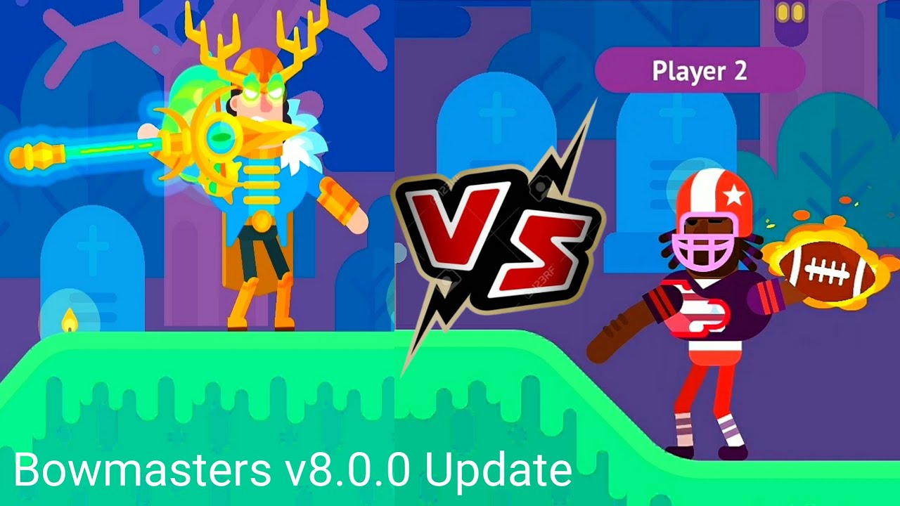 Bowmasters All characters unlocking New update Latest Version Android Gameplay //
