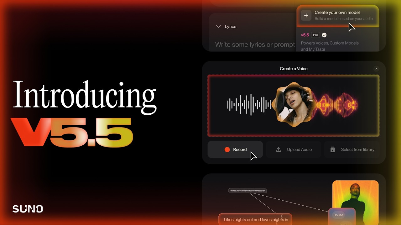 The Biggest Suno Update Yet: Capture Your Voice & Train Custom Models