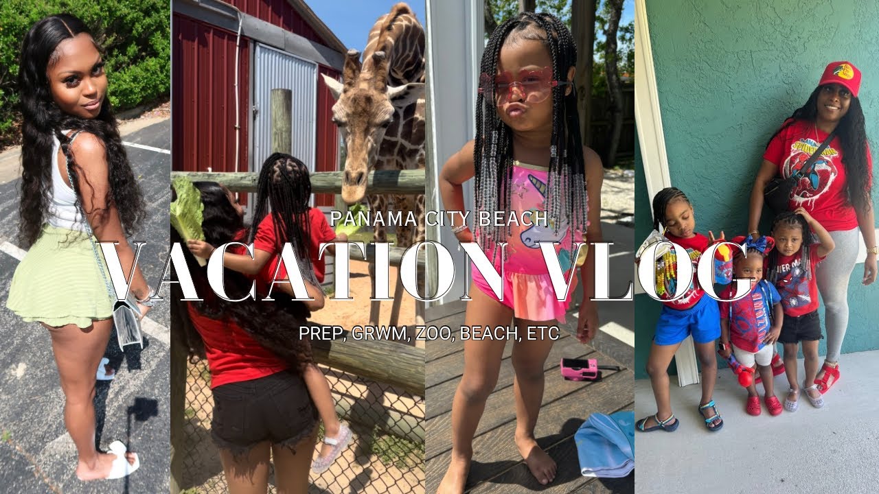 VACATION VLOG: Spring Break Prep, GRWM, Zoo World, Beach Day , etc