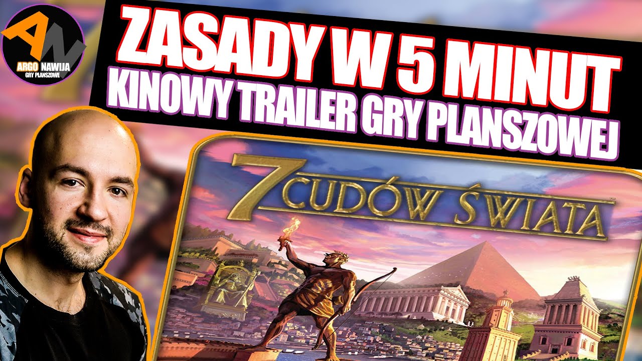 Jak grać w 7 Cudów Świata ¦ ZASADY w 5 MINUT ¦ KINOWY TRAILER[2021]