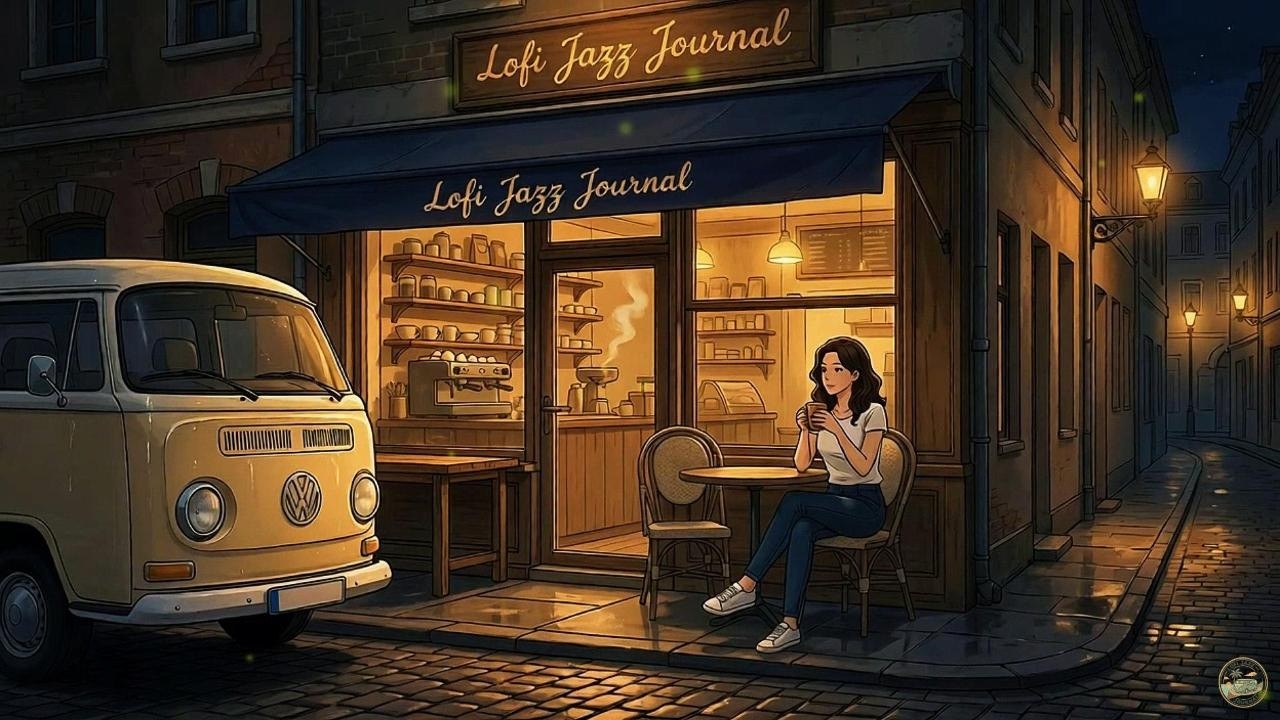 Lofi Jazz Night ☕ Smooth Cafe Music for Relax, Study & Focus