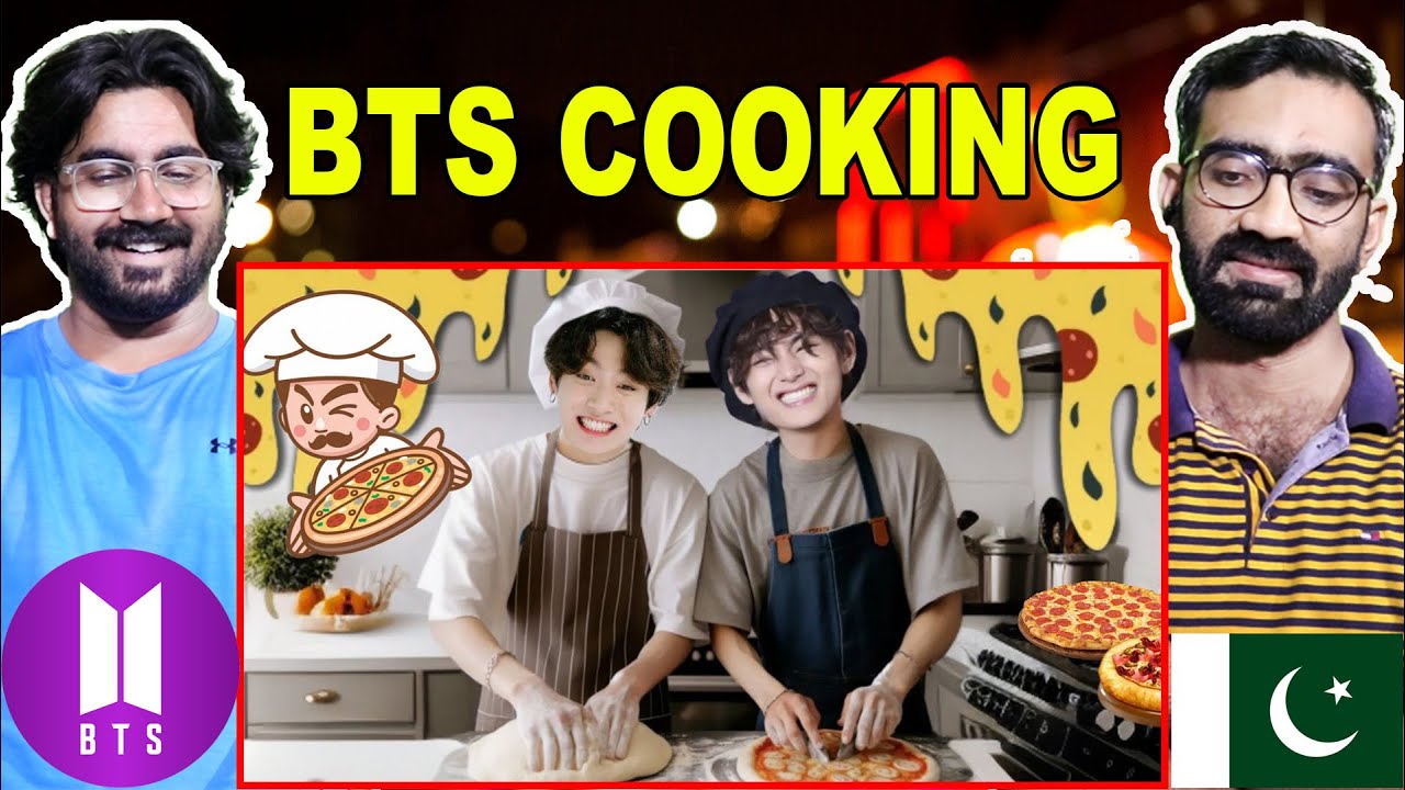 Реакция Пакистана на кулинарию тэкук 🍕 // Дубляж на хинди // Часть 1