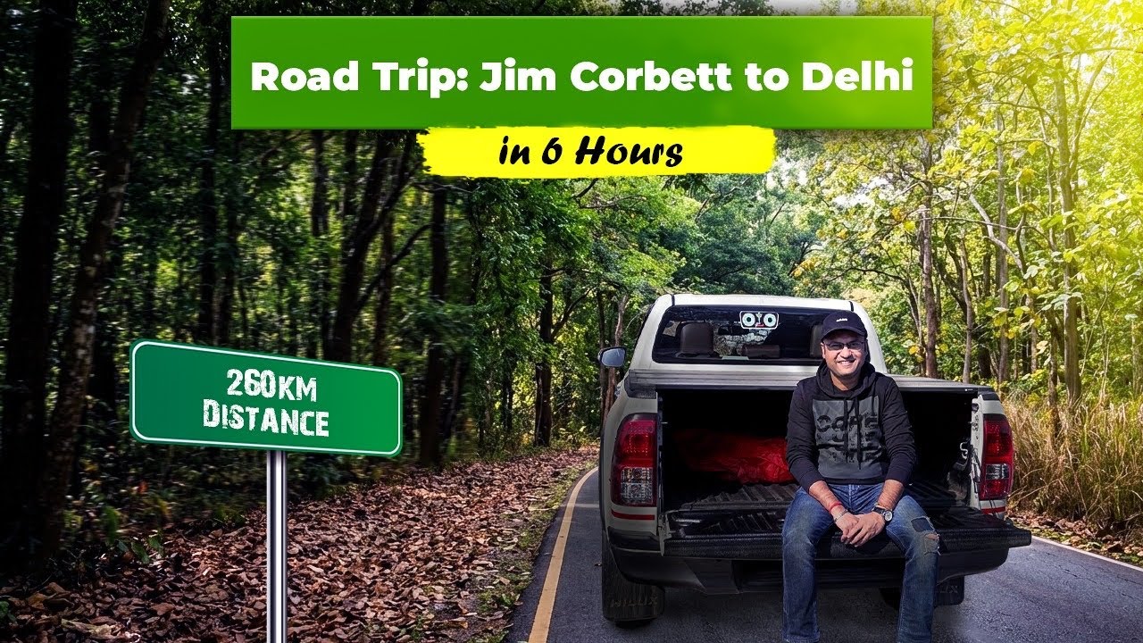 I drove from Jim Corbett to Delhi - This was NOT SMOOTH | Toyota Hilux | 