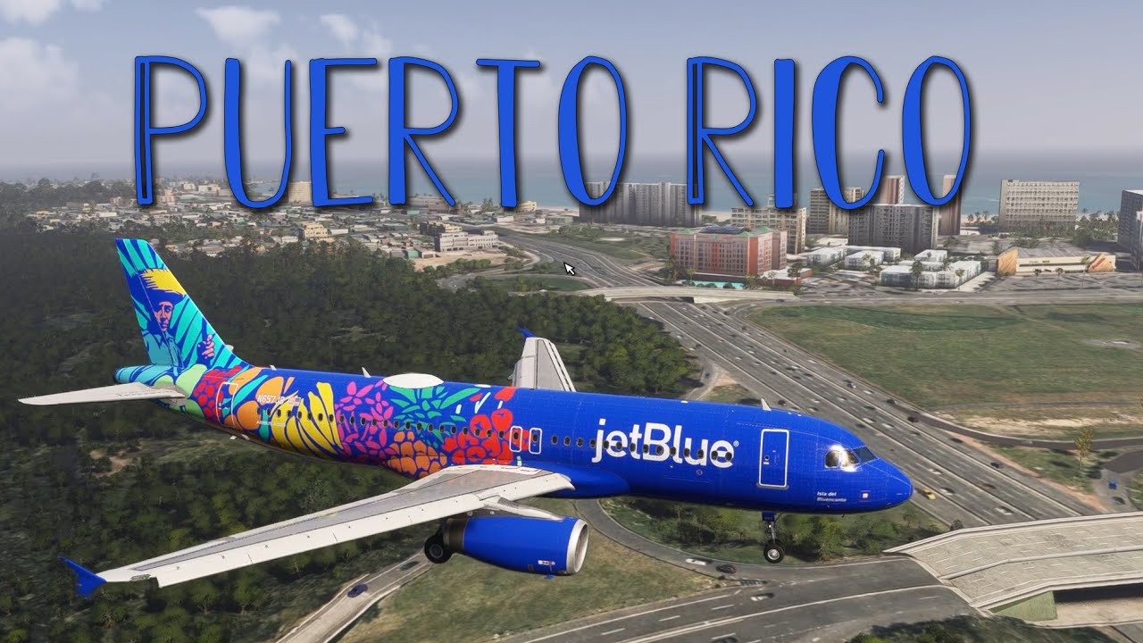 JetBlue Isla de Bluencanto! | MSFS 2024 Morning Flight to Puerto Rico (FLL-SJU)