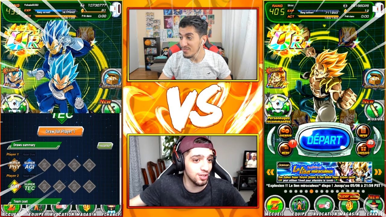 CHALLENGE BATTLE YEKAIS VS SHINI ! REMONTADA ULTIME !!! DBZ DOKKAN BATTLE !