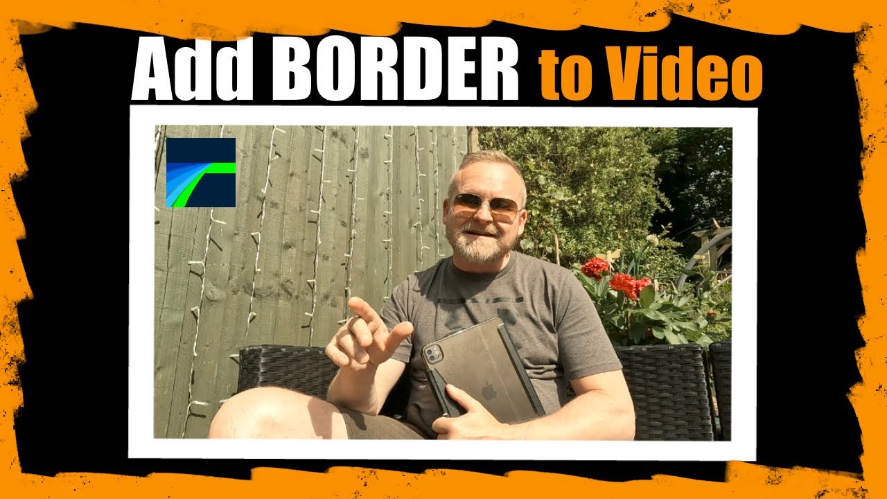 How To Add a BORDER To Videos on iPhone / iPad (LumaFusion Tutorial)