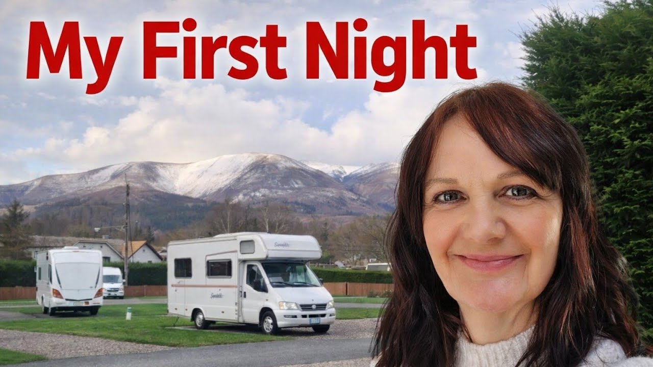 Solo Trip To Cumbria....It's A Long Night All Alone #motorhome