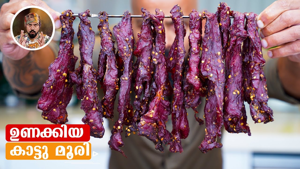ഉണക്ക ഇറച്ചി/BEEF JERKY/HOW TO MAKE BEEF JERKY AT HOME/HOME MADE BILTONG/HOW TO MAKE JERKY IN SMOKER