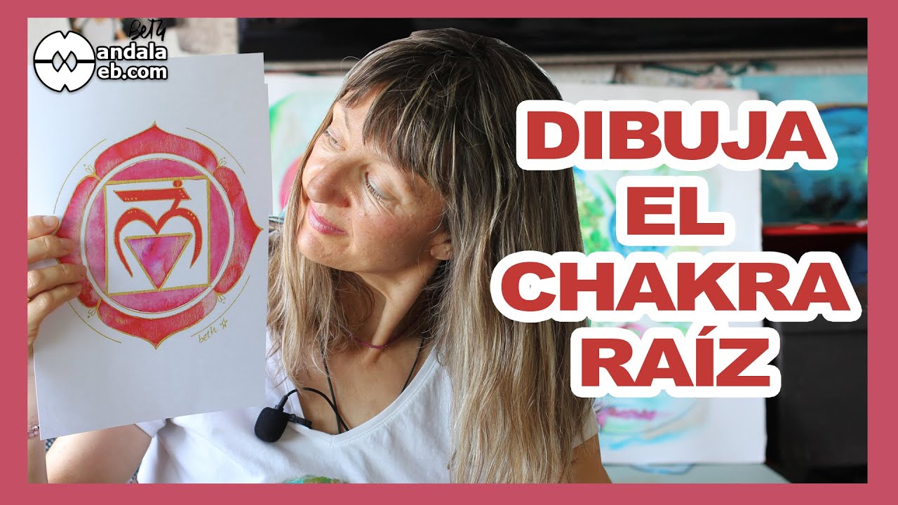 ✨Cómo DIBUJAR 🖌️el Mandala 🔻CHAKRA RAÍZ🔻✨
