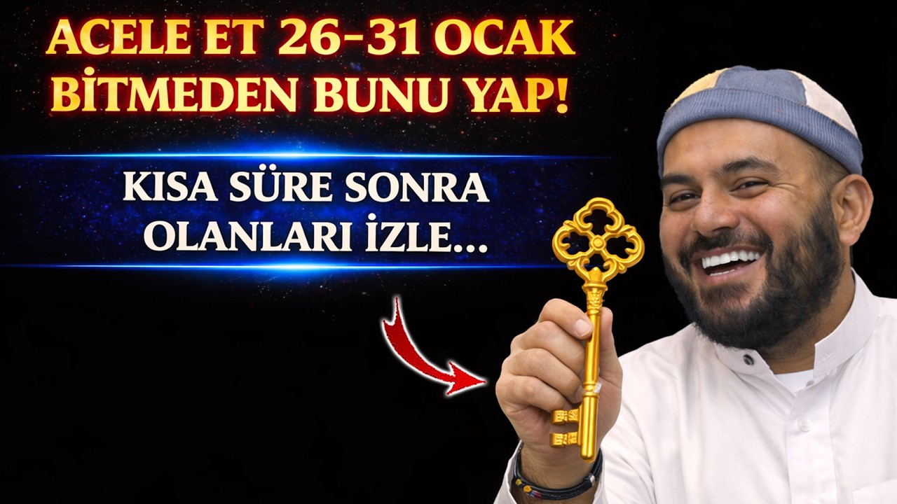 26-31 Ocak Bitmeden Bunu Yap! Kısa Süre Sonra Olanları İzle...