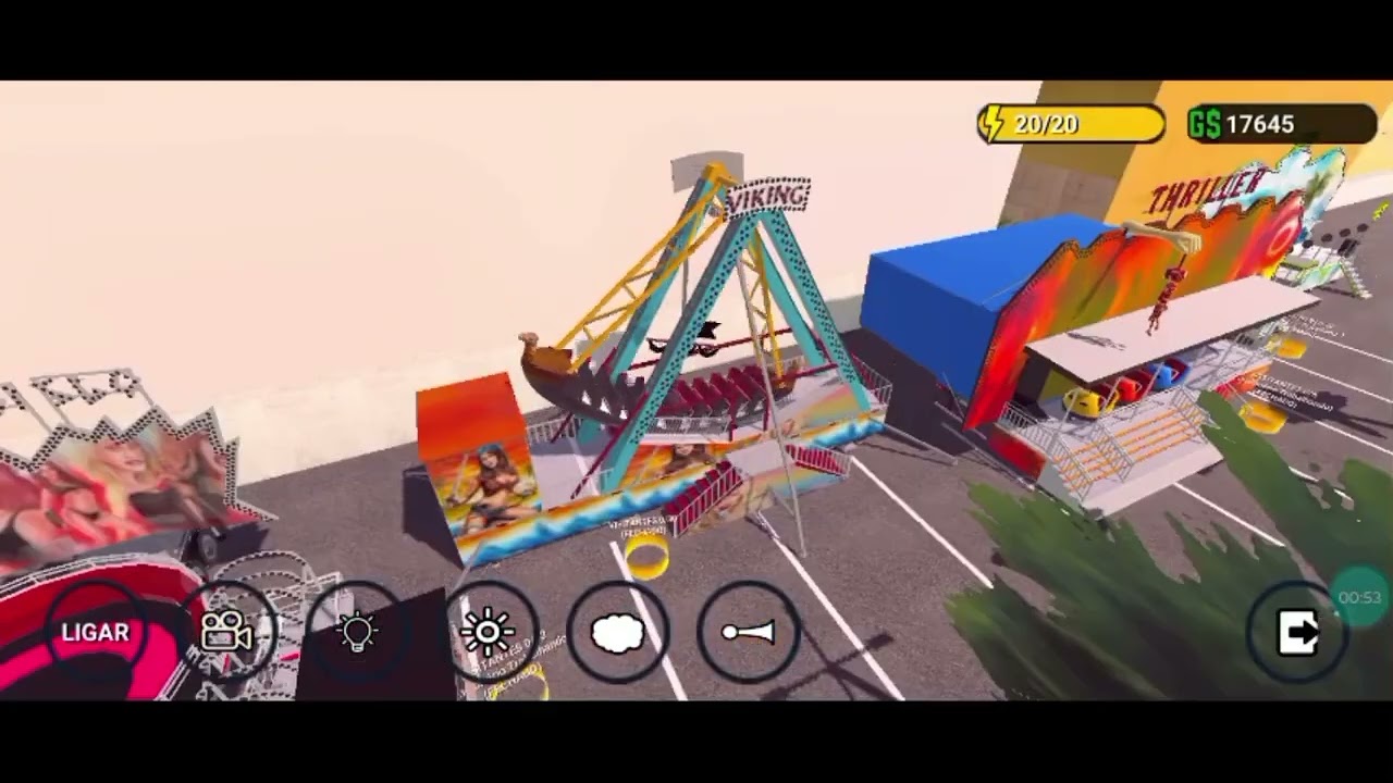 Esse é o vídeo do meu parque do truck of Park últimas semanas no estacionamento do shopping ÁguaDoce