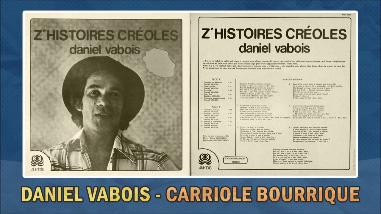 Daniel Vabois - Carriole bourrique (Humour 974)