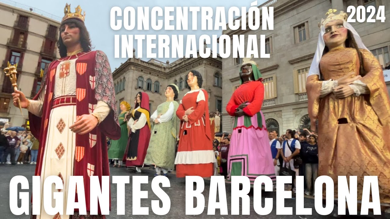 ENCUENTRO INTERNACIONAL DE GIGANTES EN BARCELONA, 2024