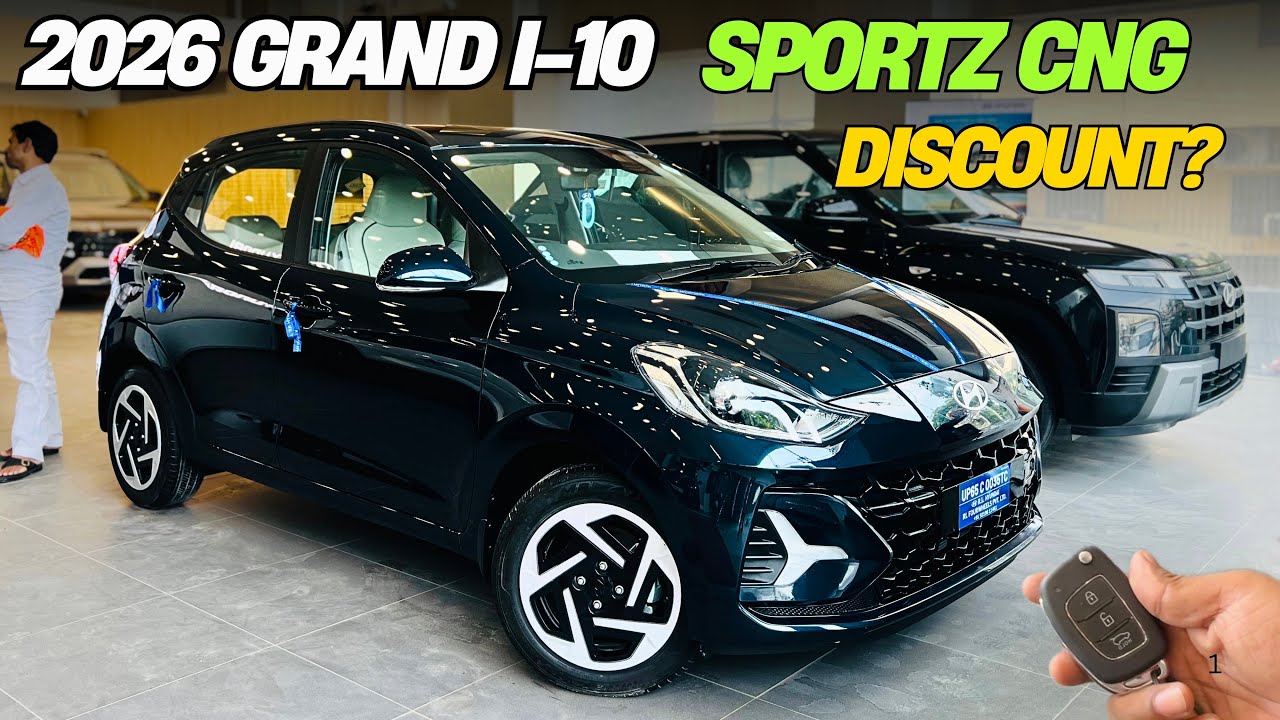 2026 ❤️ Hyundai Grand i-10 Nios Sportz CNG Full Review ✅ Price & Features 🔥 CNG Mileage