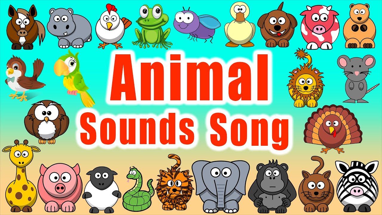 Animal Sounds Song | Nursery Rhymes for Babies | LittleKidsTV