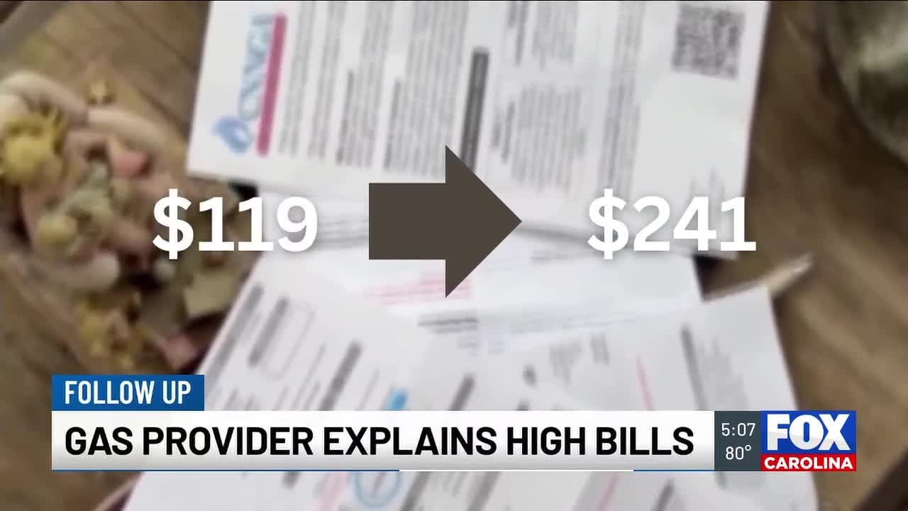 SC gas provider explains high bills