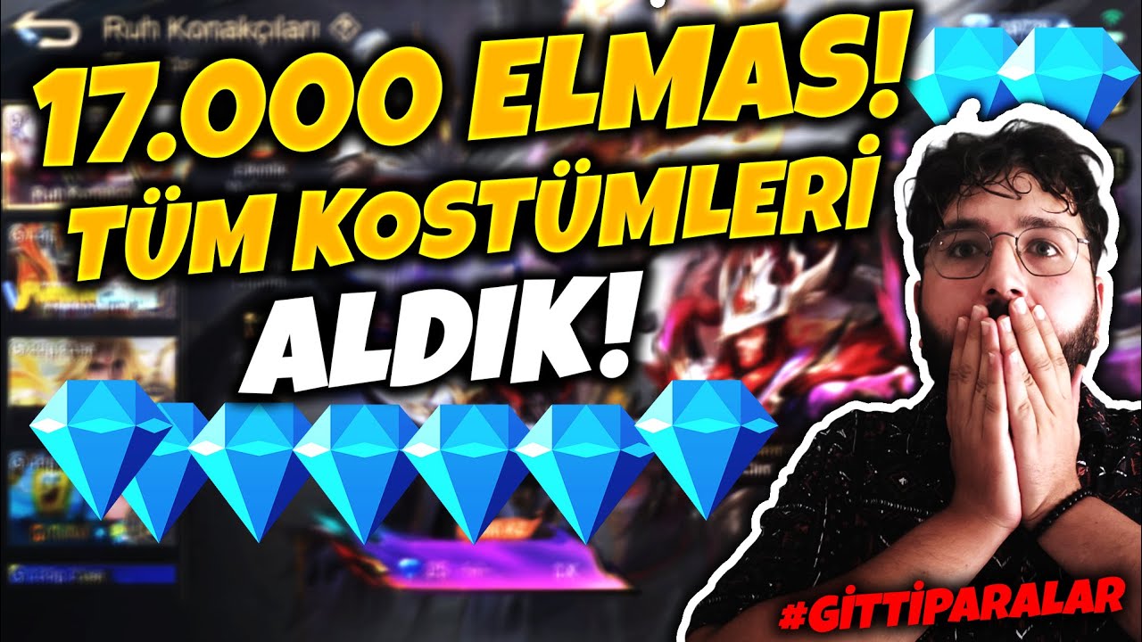 TÜM RUH KONAKÇILARI KOSTÜMLERİNİ ALDIM ! 17.000 ELMAS HARCADIM | MOBILE LEGENDS