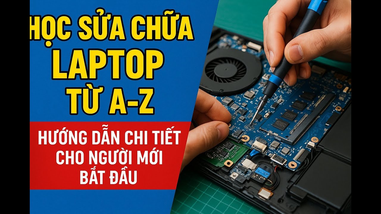 Học Sửa Chữa Laptop Từ A-Z: Hướng Dẫn Chi Tiết Cho Người Mới Bắt Đầu