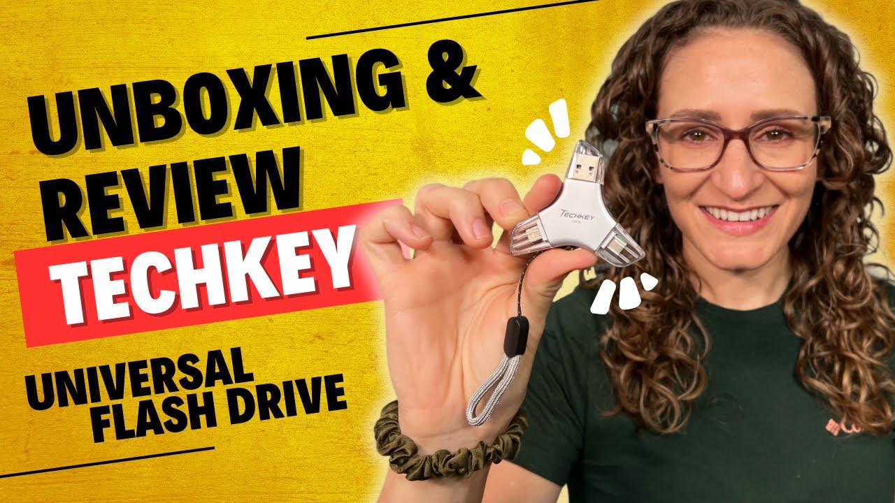 Unboxing & Review of TECHKEY Universal Flash Drive