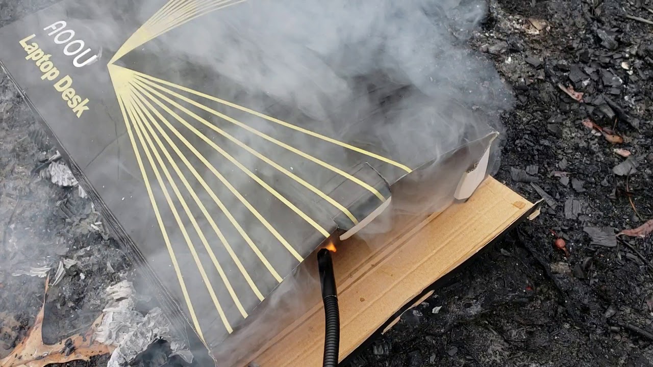 Burning Stuff 724: Laptop Desk Box