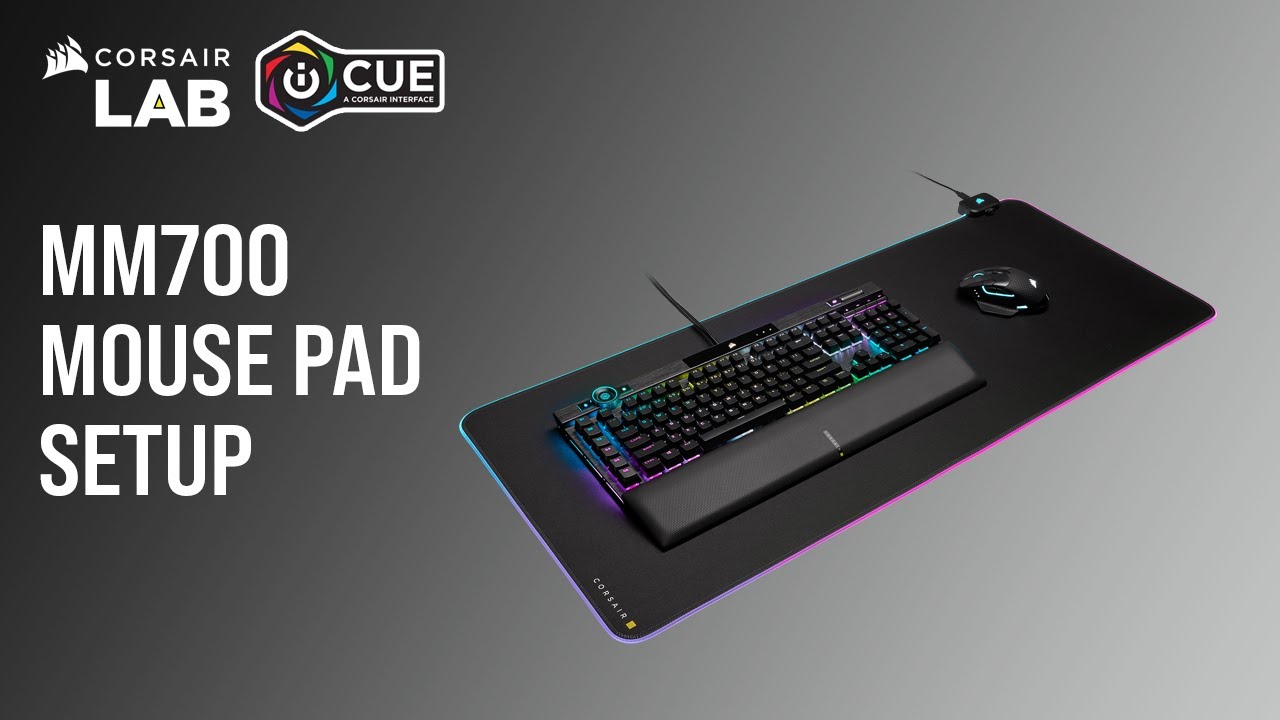 How To Set Up CORSAIR MM700 RGB Mouse Pad in iCUE 5
