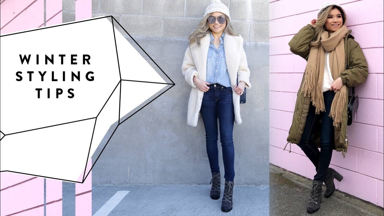 How to Stay Stylish + Warm in Winter | Winter Layering Styling Tips | Miss Louie