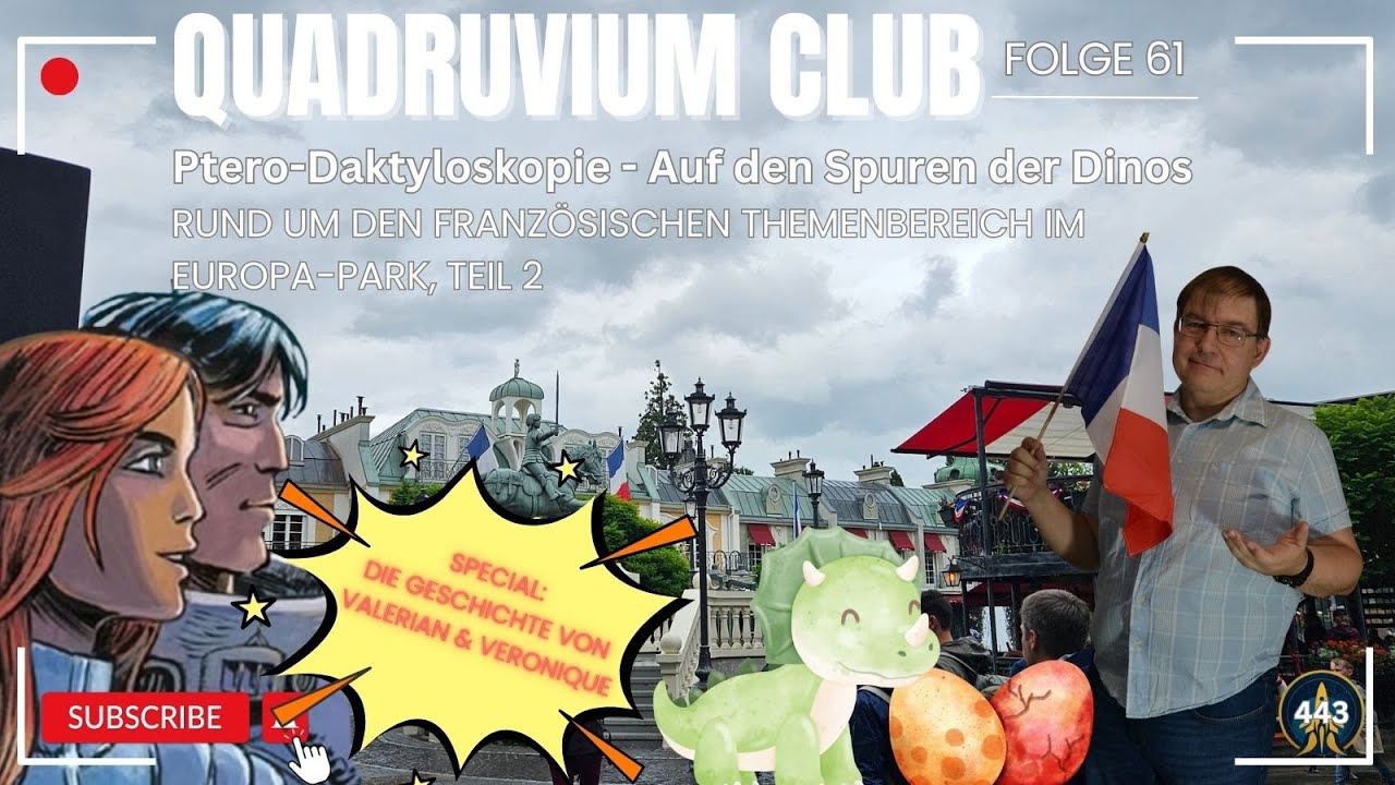 Ptero-Daktyloskopie - Auf den Spuren der Dinos / Französischer Themenbereich, Teil 2 | QC #061