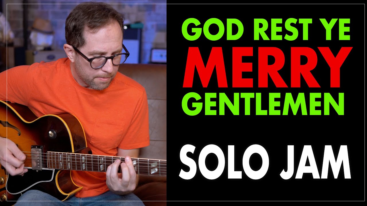 God Rest Ye Merry Gentlemen — Гитарная композиция — Урок игры на гитаре — EP441