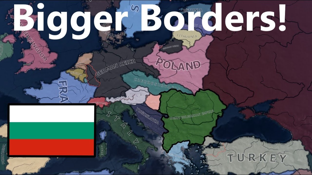 What If The Bulgarian Empire Joined The Axis In 1936? Hoi4 TImelapse