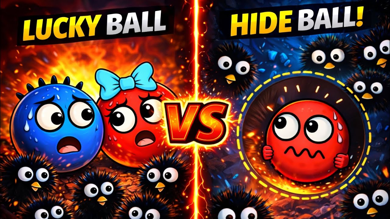 Hide Ball vs Lucky Ball|part 3 🔥 Ultimate Challenge | HE Gaming Hub