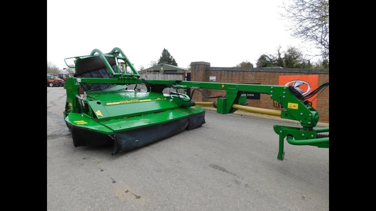 JOHN DEERE 1365 MOCO WITH AUTO SWATH
