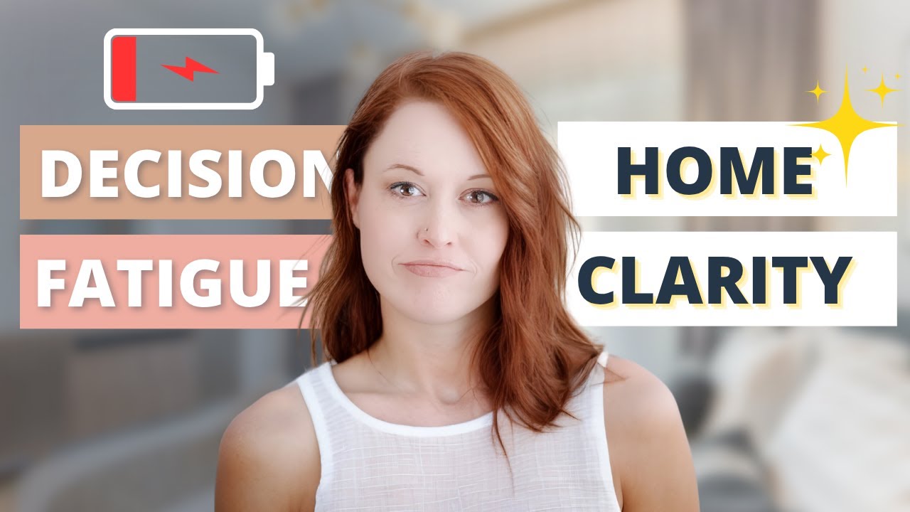 Create more CLARITY and ease in your home with these top tips