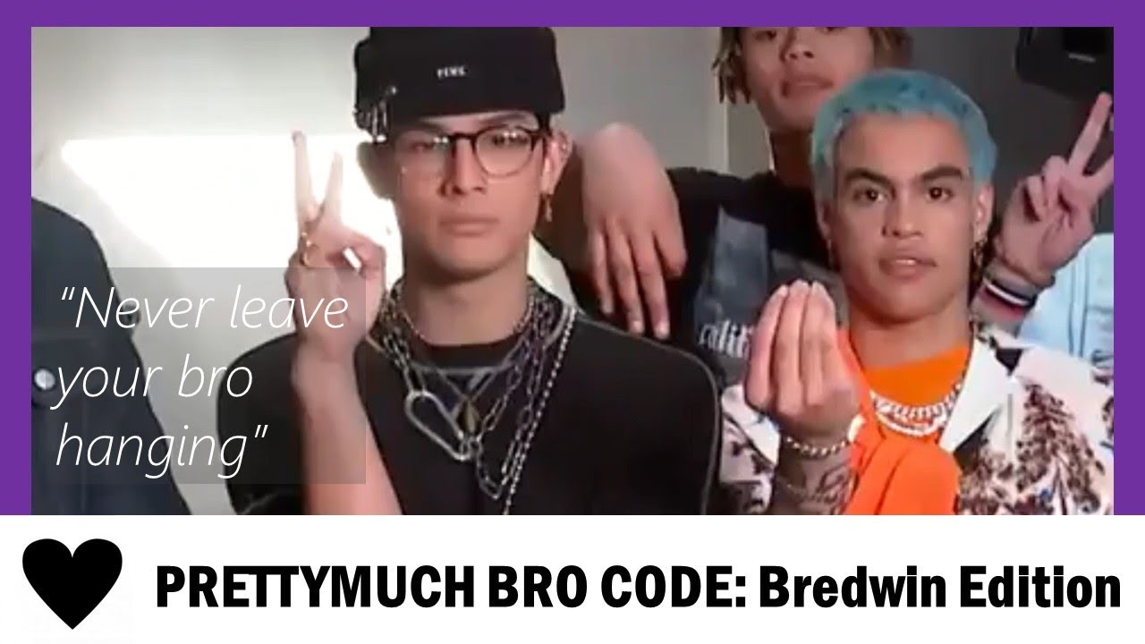 PRETTYMUCH BRO CODE #1: Bredwin Edition (Brandon & Edwin)
