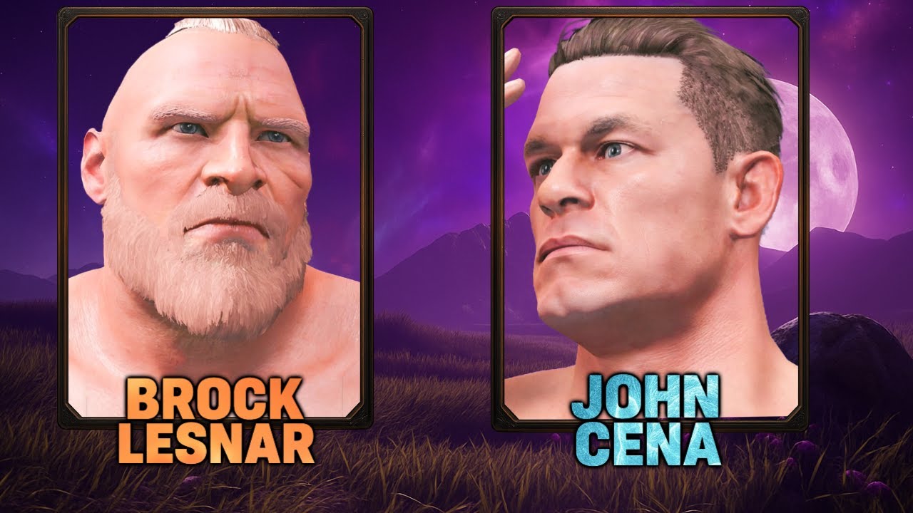 WWE 2K25 Live Stream - BROCK LESNAR VS THE LAST REAL CHAMPION John Cena