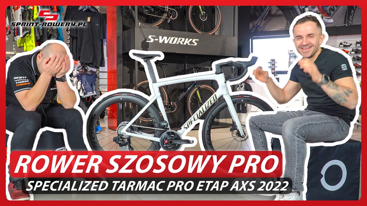 Rower szosowy PRO - Specialized Tarmac PRO Etap AXS 2022 - jest na prawdę taki PRO?