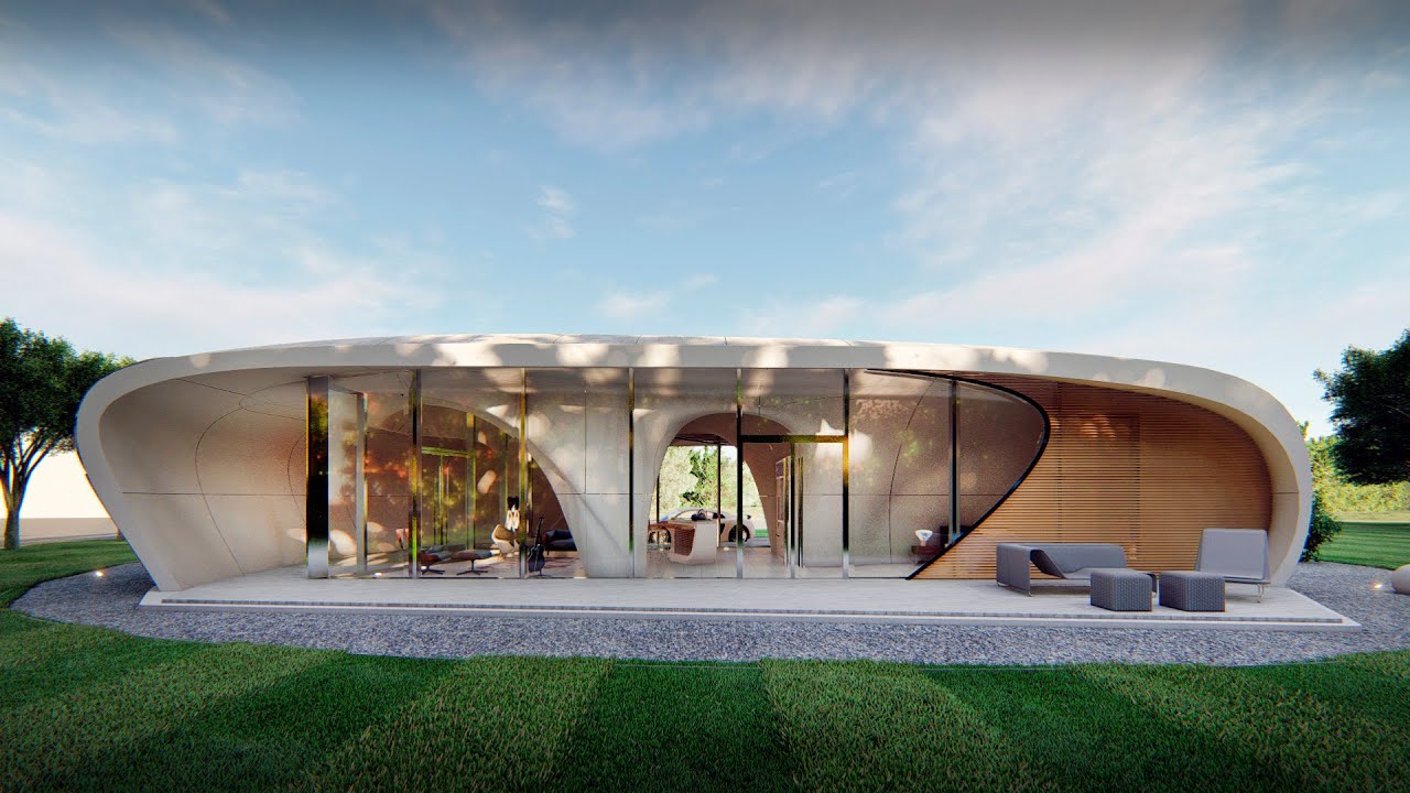 Curve Appeal: The world's first free-form 3D printed house